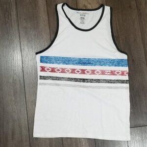 Billabong Men's Tank Top Size M Recycler Series Aztec Strip